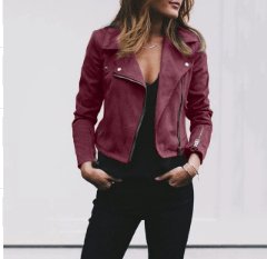 TrendyAffordables | Women's Lapel Zipper Short Coat - Stylish & Affordable - TrendyAffordables - 0